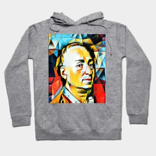 Denis Diderot Abstract Portrait | Denis Diderot Artwork 2 Hoodie